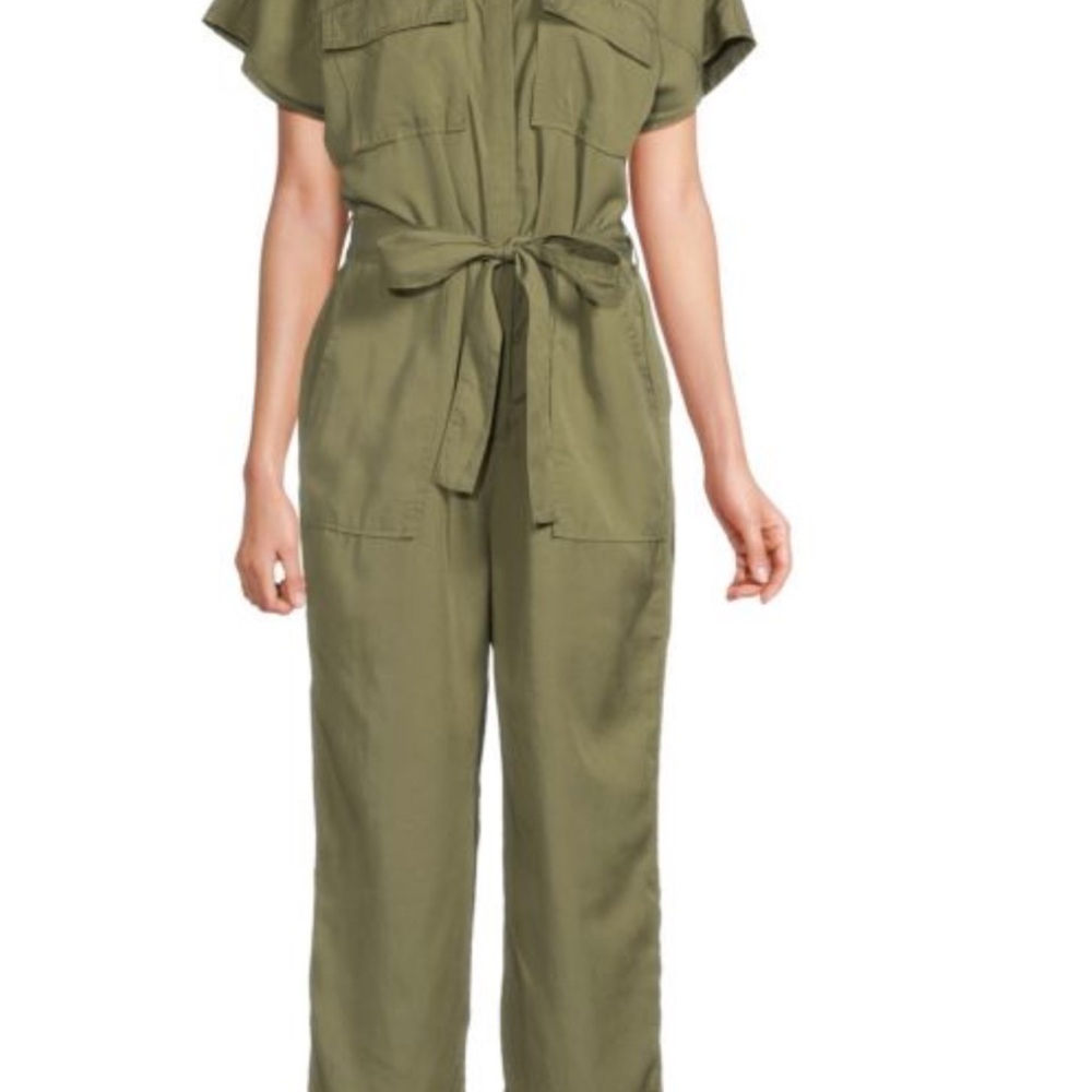 Olive Green Women's Jumpsuit